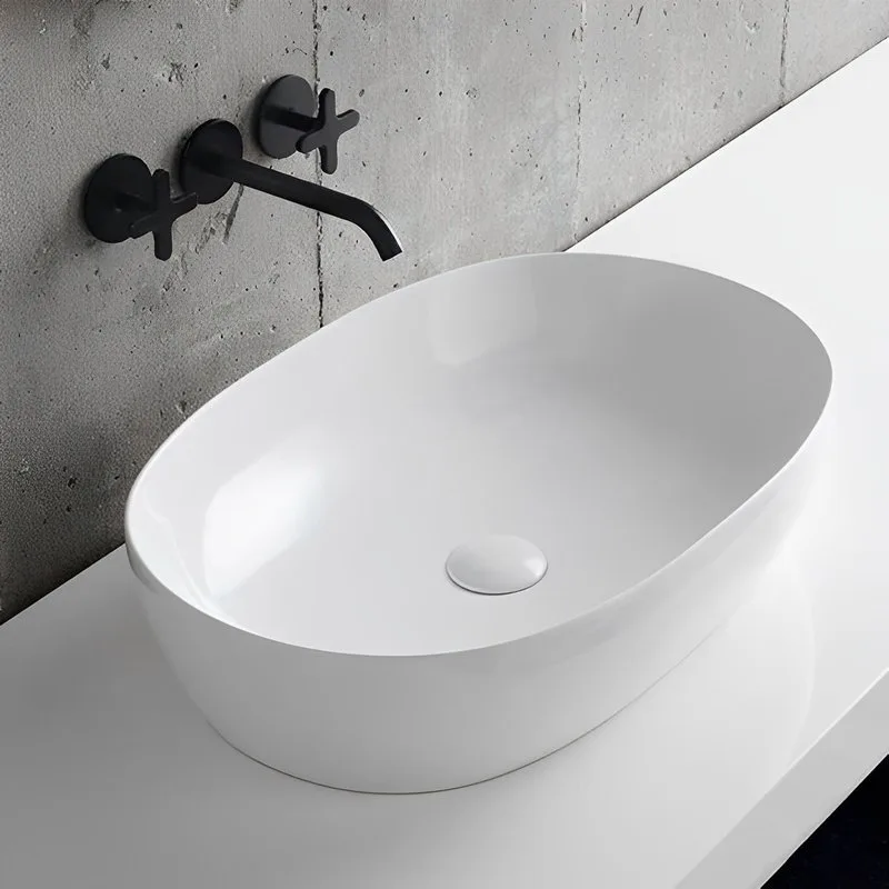 Накладная раковина Azzurra Elegance 60 овальная Sancos — официальный сайт