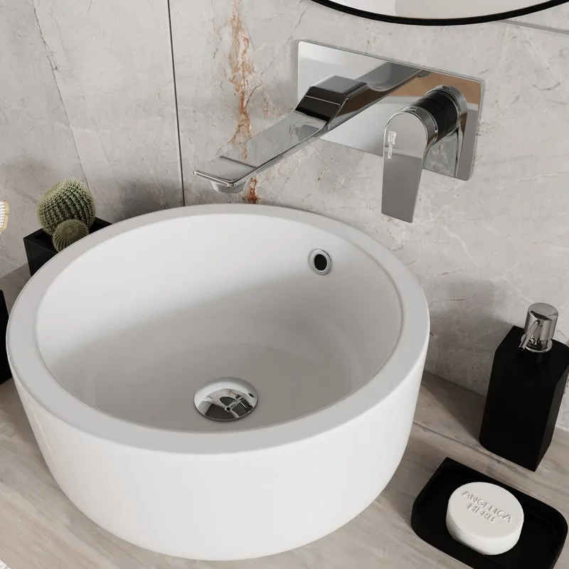 Смеситель для раковины Wasserkraft Lopau 3230 С ВНУТРЕННЕЙ ЧАСТЬЮ, хром Sancos — официальный сайт