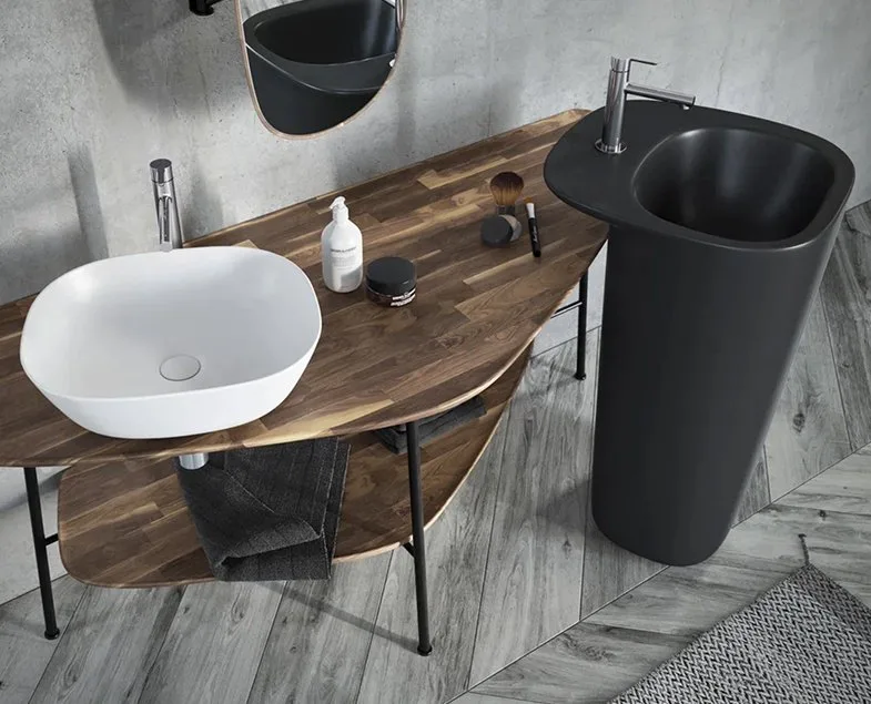Накладная раковина VitrA Plural 45 7810B401-0016 Sancos — официальный сайт