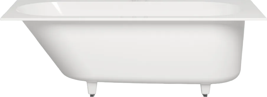 Ванна из искусственного камня Salini Ornella S-Sense 170x70 см, встраиваемая, матовая белая, на ножк Sancos — официальный сайт
