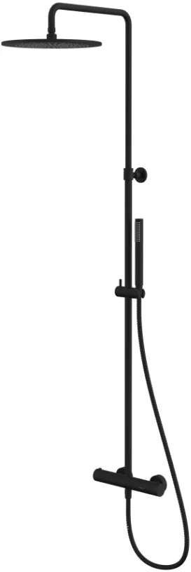Душевая стойка WHITECROSS Y Y1254BL, черный матовый Sancos — официальный сайт