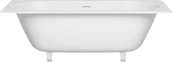 Ванна из искусственного камня Salini Ornella Axis Kit S-Sense 180x80 см, встраиваемая, белая, на нож Sancos — Оригинал
