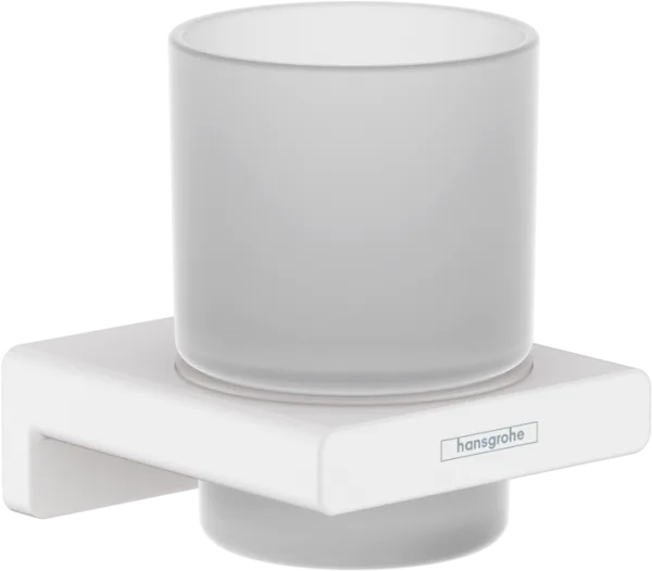 Стакан Hansgrohe AddStoris 41749700 матовый белый
