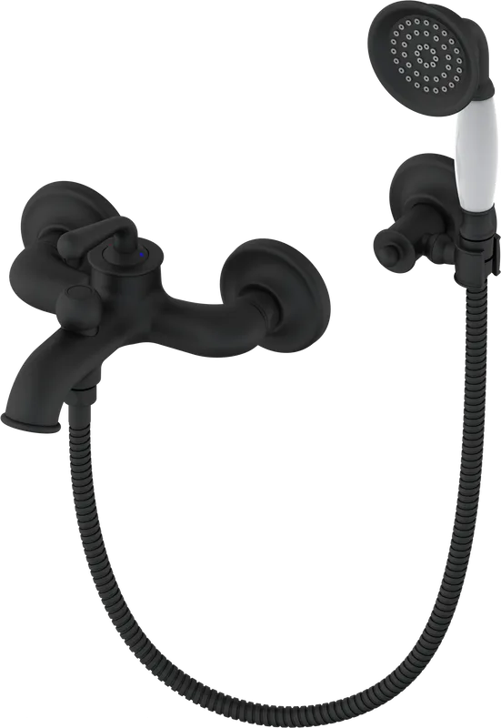 Смеситель для ванны с душем Wonzon & Woghand WW-88639008-MB, матовый черный Sancos — официальный сайт
