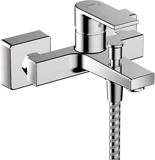 Смеситель для ванны с душем Hansgrohe Vernis Shape 71453000, хром Sancos — официальный сайт