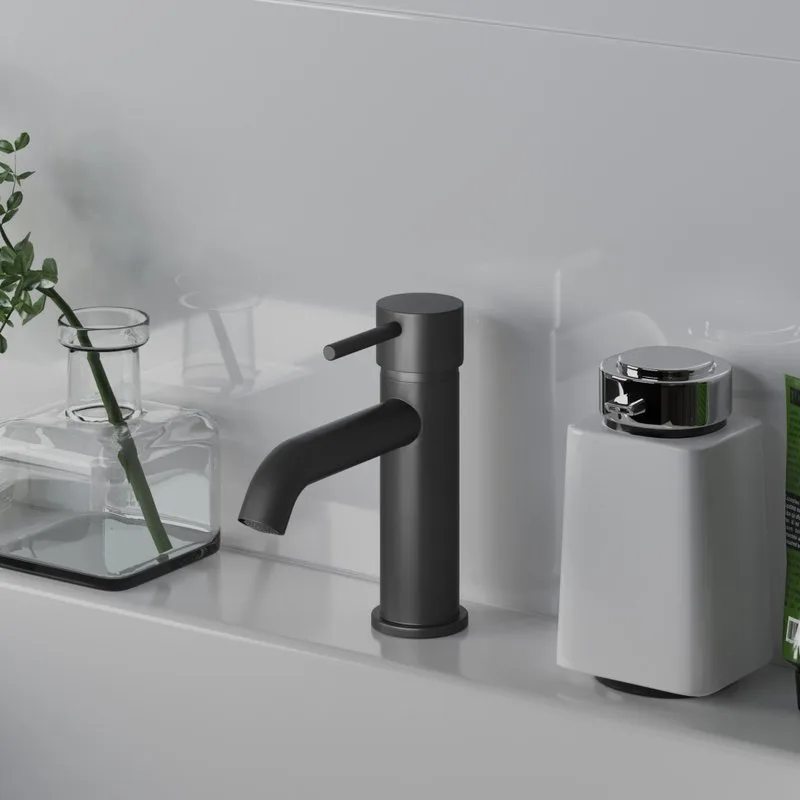 Смеситель для раковины Paini Cox 78PZ205O черный матовый Sancos — официальный сайт