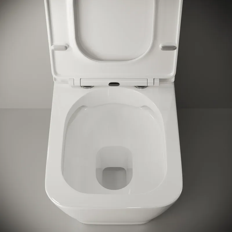 Чаша для унитаза-компакта Ceramicanova Cubic CN1803-B Sancos — официальный сайт