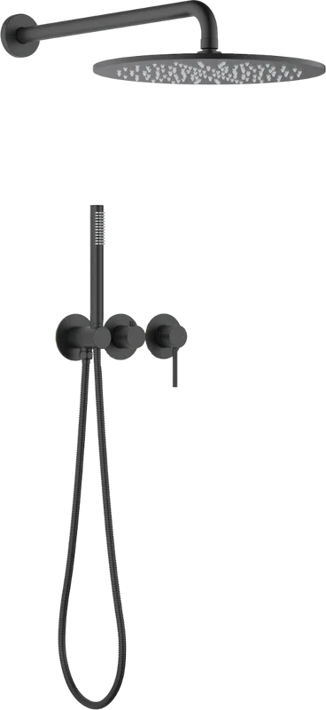 Душевой комплект Timo Saona SX-2349/03SM, С ВНУТРЕННЕЙ ЧАСТЬЮ, черный Sancos — официальный сайт