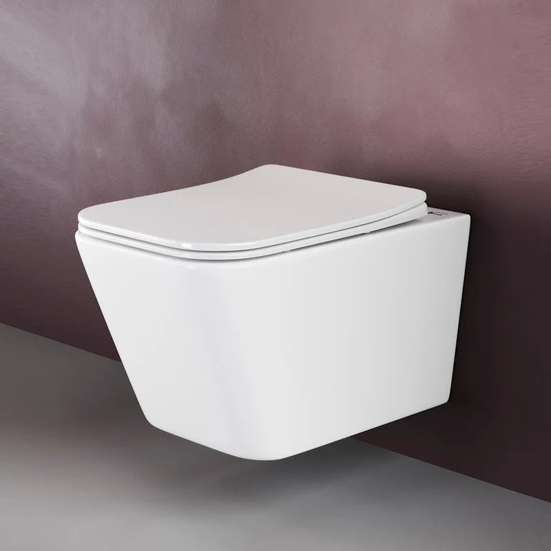 Унитаз подвесной Ceramicanova Metric Rimless CN3007 Sancos — официальный сайт