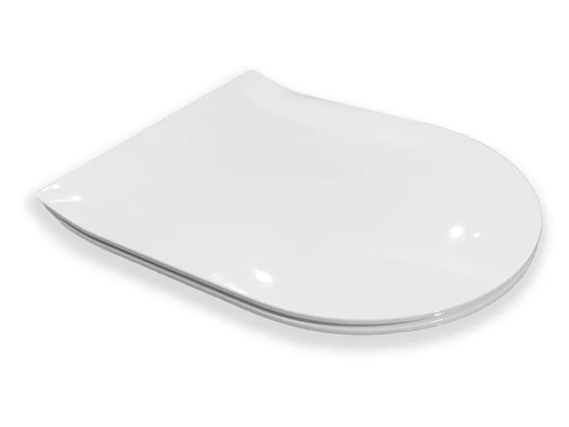 Крышка-сиденье Hatria FUSION A0Y9D525 с микролифтом, белый матовый Sancos — официальный сайт