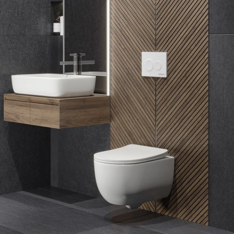 Система инсталляции для унитазов Berges Novum O4, с кнопкой смыва, белая soft touch Sancos — официальный сайт