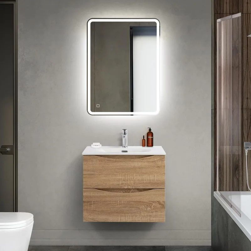 Тумба под раковину без столешницы BelBagno Marino-cer-mini 60 подвесная, rovere bianco Sancos — официальный сайт
