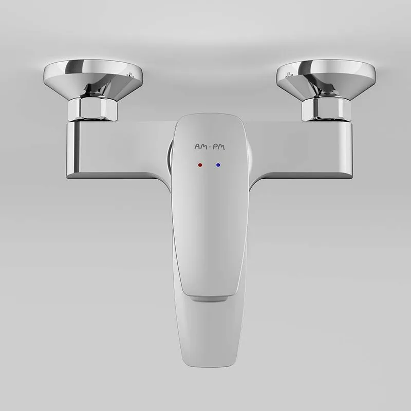 Смеситель для ванны с душем AM.PM Tender F45A10000 Sancos — официальный сайт