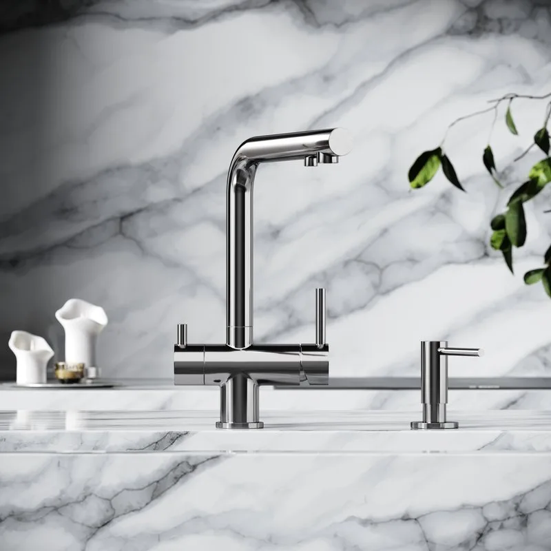 Смеситель для кухни Sancos Foster SC4014BN под фильтр, брашированный никель Sancos — официальный сайт