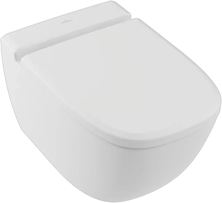 Чаша для унитаза подвесного Villeroy & Boch Antheus 4608R0RW stone white Sancos — официальный сайт