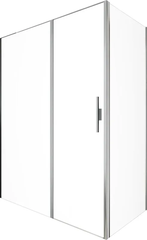 Душевой уголок Allen Brau Priority 160x80, профиль хром, стекло прозрачное Sancos — официальный сайт