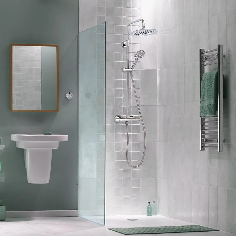 Душевая стойка Clever Up! Urban Up! Urban 61000, хром Sancos — официальный сайт