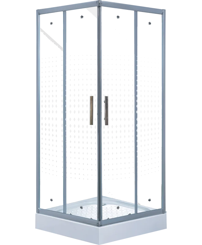 Душевой уголок Timo Viva Lux TL-8002 Romb Glass с поддоном Sancos — официальный сайт