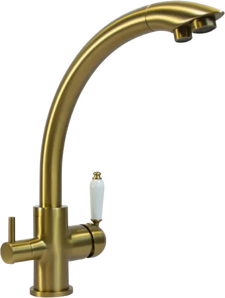 Смеситель для кухни Seaman Barcelone SSL-5382-GS gold satin Sancos — официальный сайт