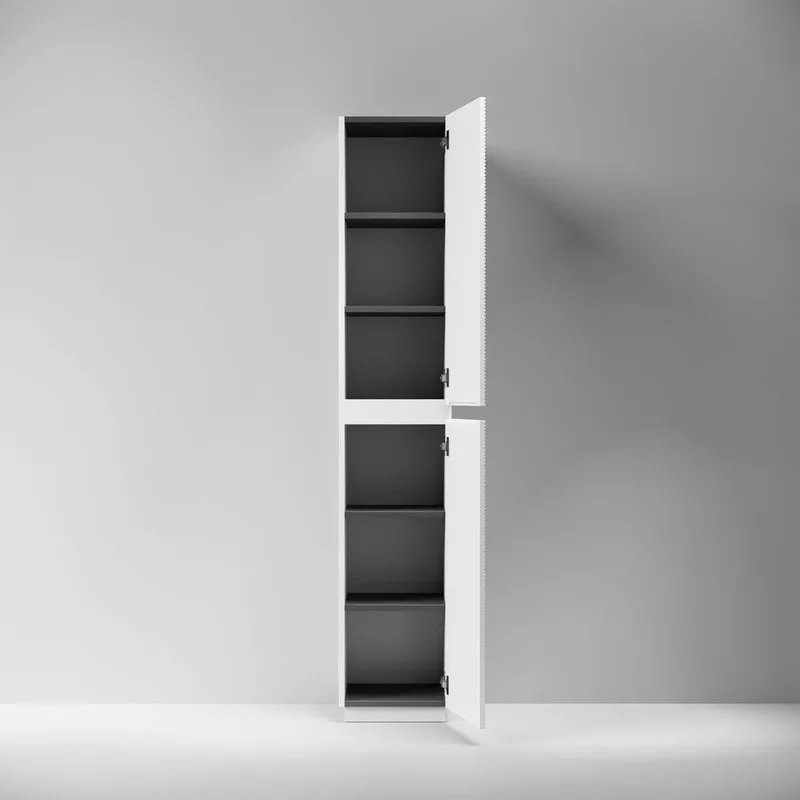 Шкаф-пенал для ванной напольный Sancos Folk Floor 350х350х1880 мм, Bianco (белый) Sancos — официальный сайт