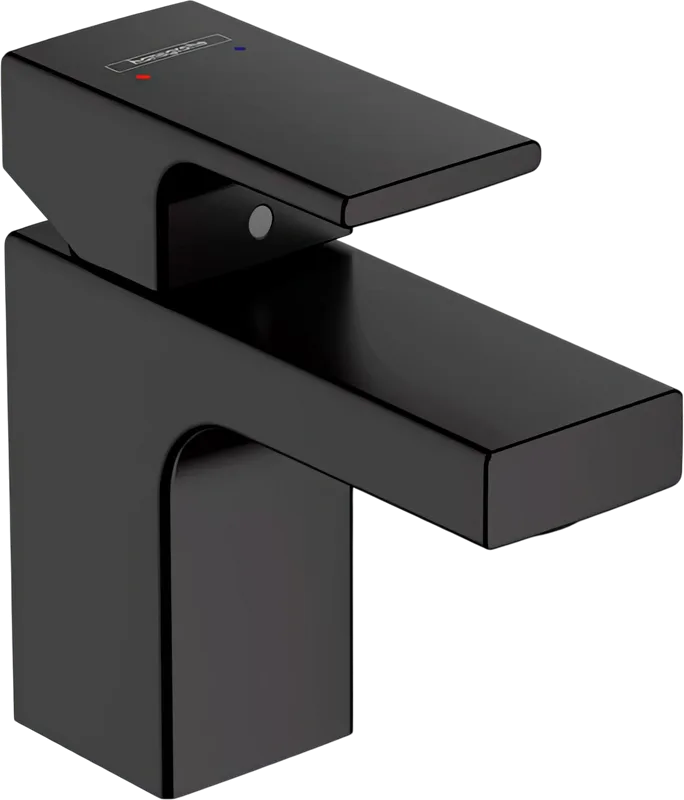 Смеситель для раковины Hansgrohe Vernis Shape 71560670 черный Sancos — официальный сайт