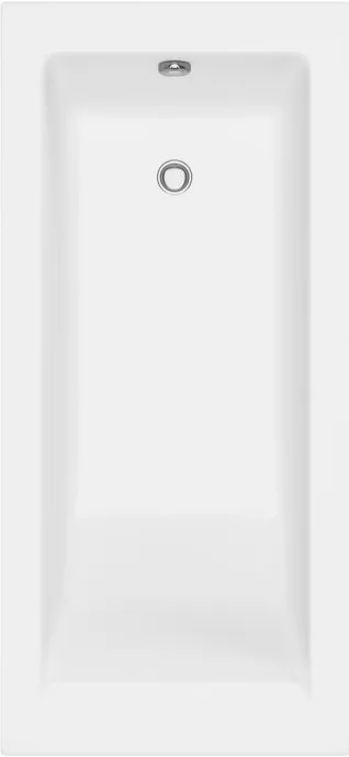 Ванна из литьевого мрамора Delice Diapason 175х70 см, пристенная