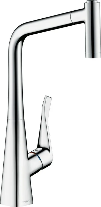 Смеситель для кухни Hansgrohe Metris 14820000 Sancos — официальный сайт
