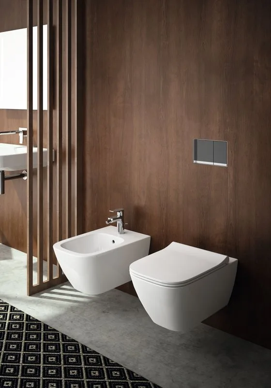 Унитаз подвесной Geberit Smyle Square 500.685.01.1 Sancos — официальный сайт