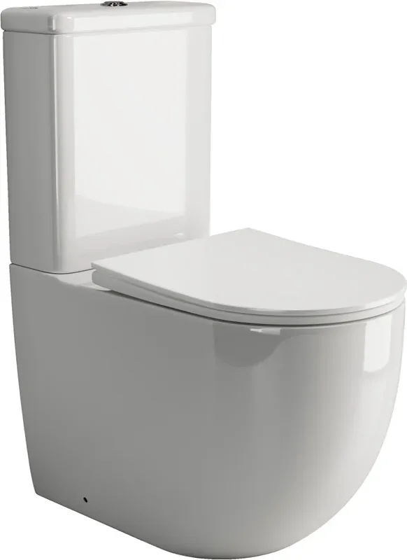 Чаша для унитаза-компакта Ceramicanova Mia Rimless Mia CN1801-B Sancos — официальный сайт