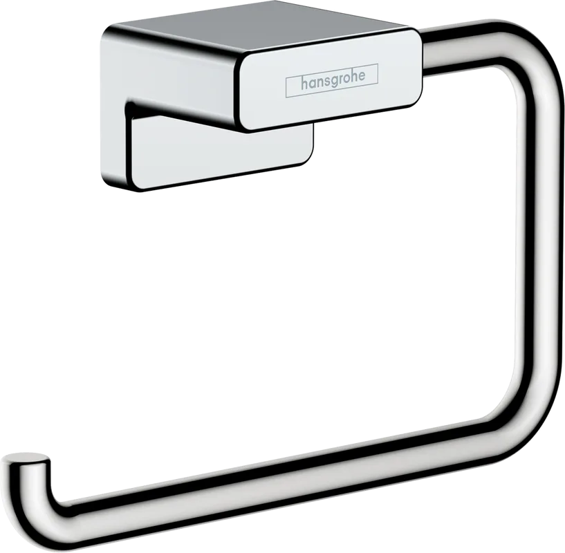 Держатель туалетной бумаги Hansgrohe AddStoris 41771000 хром Sancos — официальный сайт