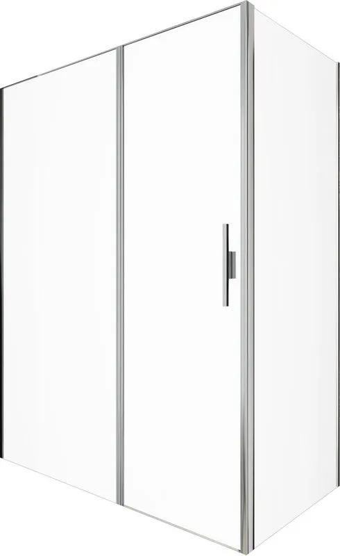 Душевой уголок Allen Brau Priority 160x90, профиль хром, стекло прозрачное Sancos — официальный сайт