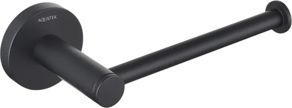 Держатель туалетной бумаги AQUATEK Европа AQ4108MB матовый черный