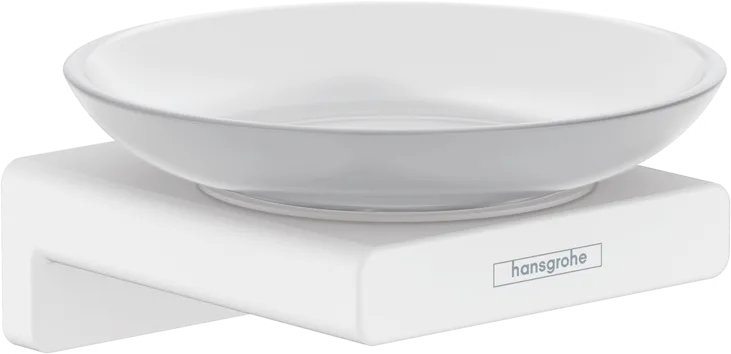 Мыльница Hansgrohe AddStoris 41746700 матовый белый Sancos — официальный сайт