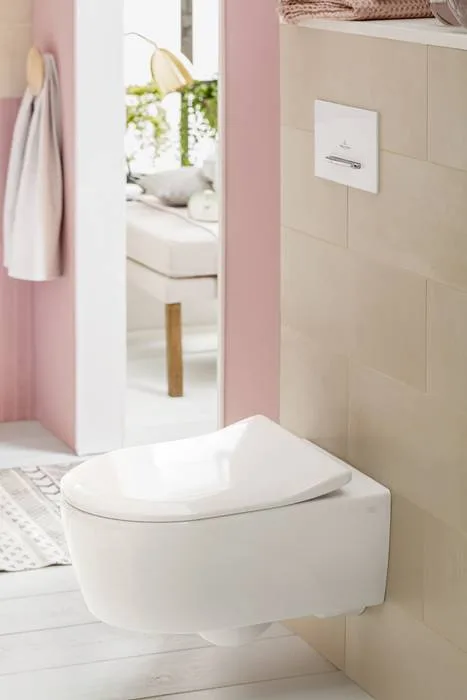 Унитаз подвесной Villeroy & Boch Avento 5656RS01 Sancos — официальный сайт
