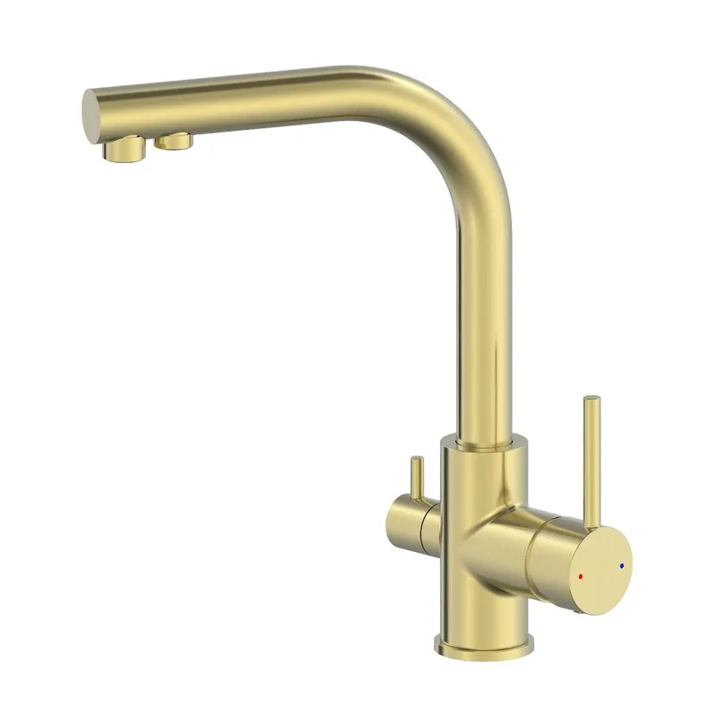 Смеситель для кухни Wonzon & Woghand WW-88458005-BG брашированное золото Sancos — официальный сайт