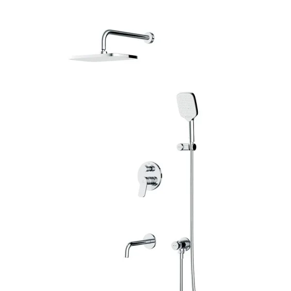 Душевой комплект AM.PM X-Joy FB85A3RH40 С ВНУТРЕННЕЙ ЧАСТЬЮ, хром