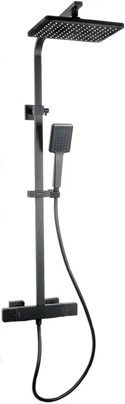 Душевая стойка Clever Nine Xtreme 60791, черная матовая Sancos — официальный сайт