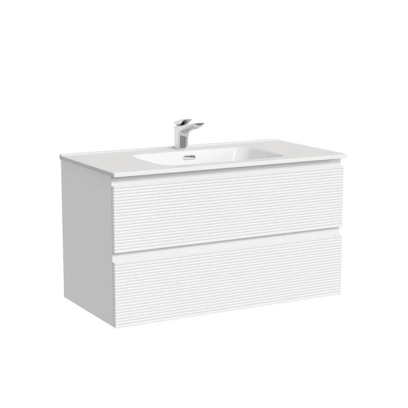 Тумба с раковиной Sancos Folk 90 bianco, раковина CN7002 Sancos — официальный сайт
