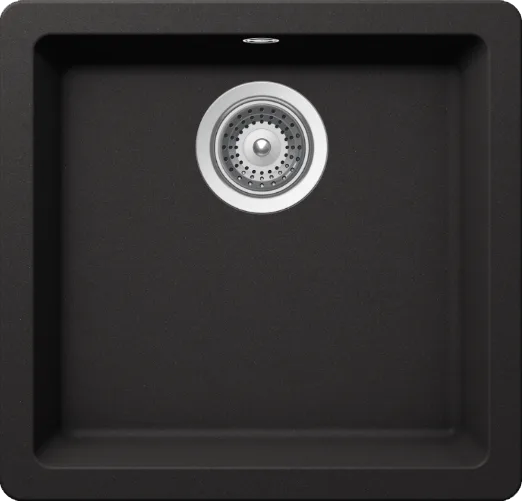 Мойка кухонная Schock Quadro 50 Cristalite неро Sancos — официальный сайт