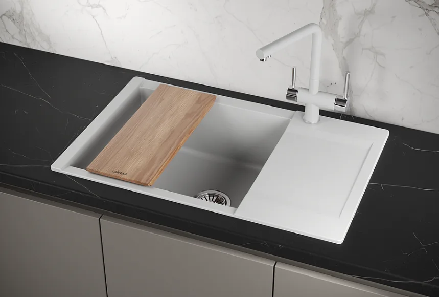 Мойка кухонная Granula Estetica 7807, арктик Sancos — официальный сайт