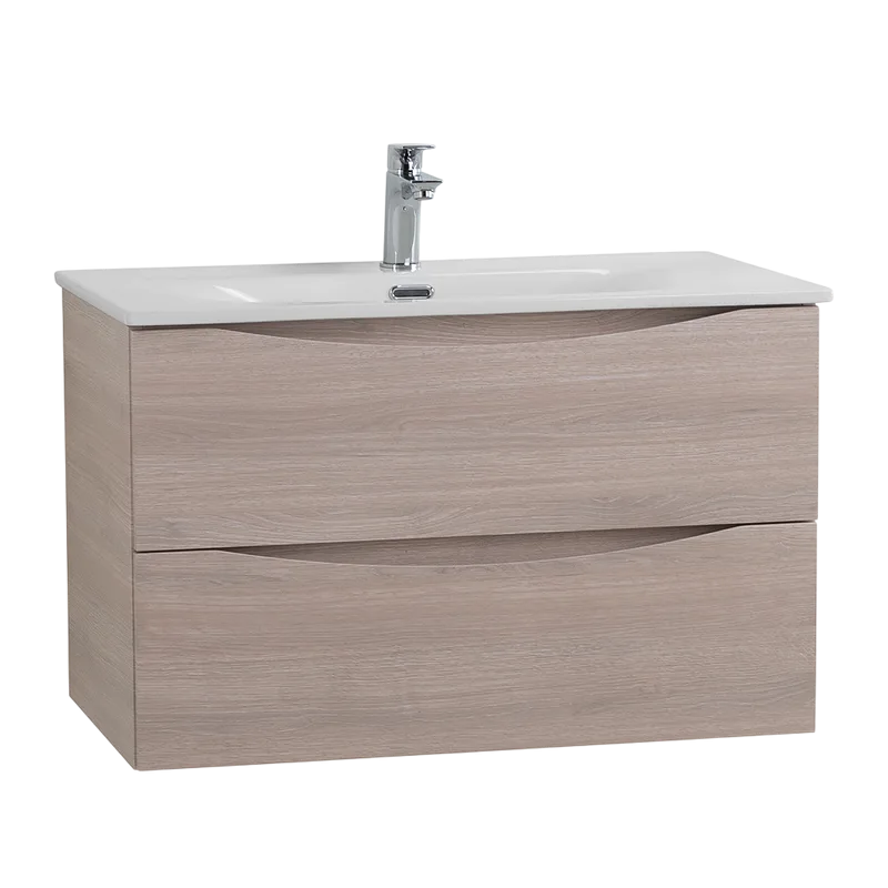 Тумба под раковину без столешницы BelBagno Marino-cer-mini 80 подвесная, rovere grigio Sancos — официальный сайт