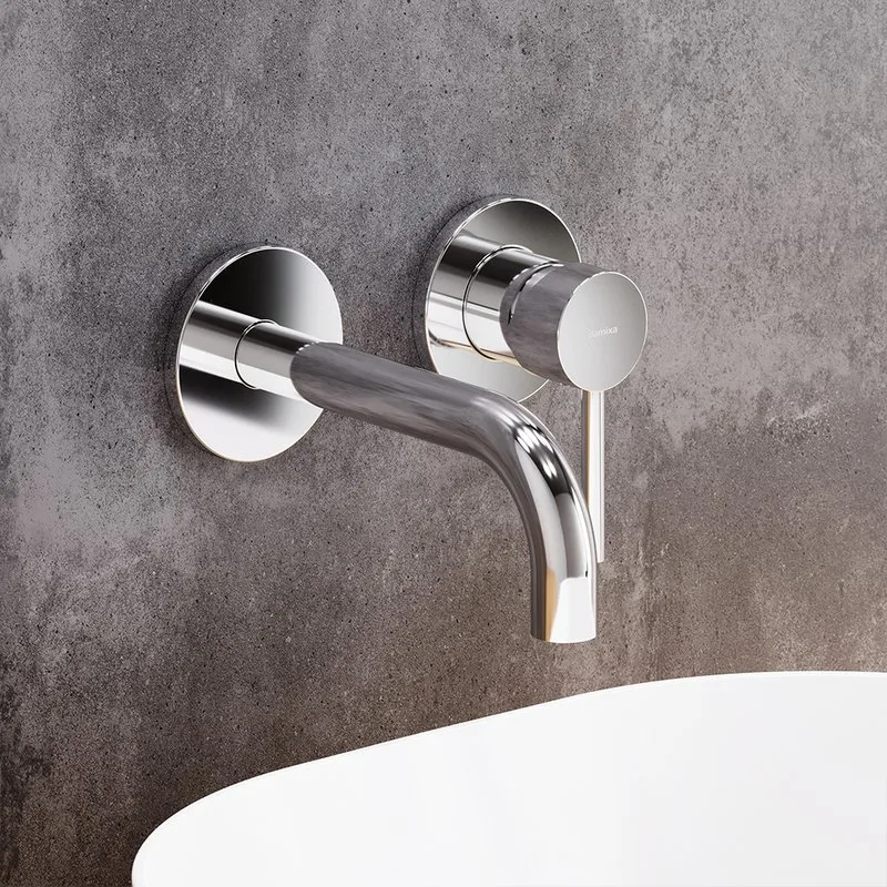 Смеситель для раковины Damixa Scandinavian Pure 360260000 С ВНУТРЕННЕЙ ЧАСТЬЮ хром Sancos — официальный сайт