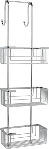 Полка Wasserkraft K-71133 3-ярусная, хром