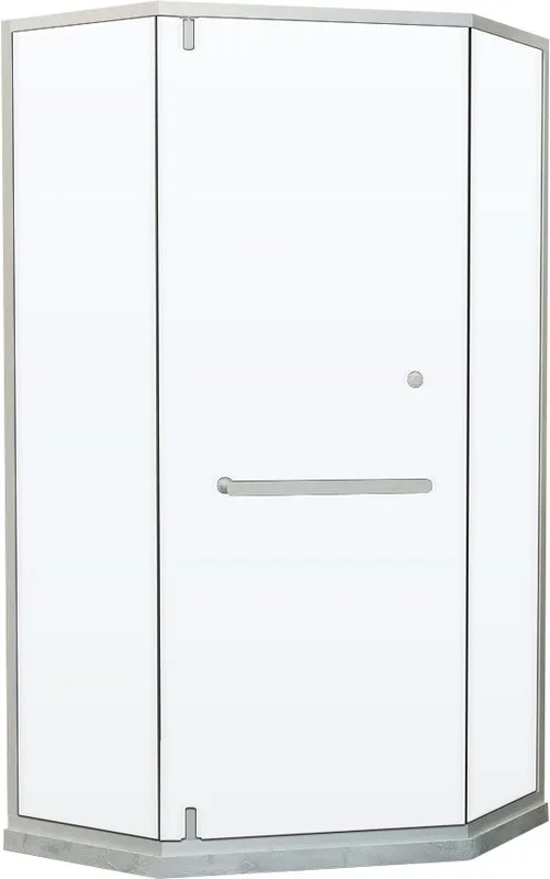 Душевой уголок RGW Hotel HO-084-W 90x90x195 см, профиль белый, стекло прозрачное Sancos — официальный сайт
