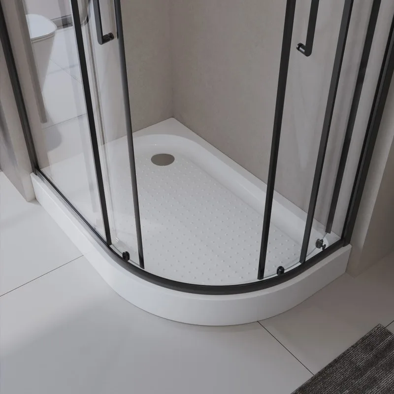 Поддон для душа BelBagno Tray L 100х80 R550 с сифоном Sancos — официальный сайт
