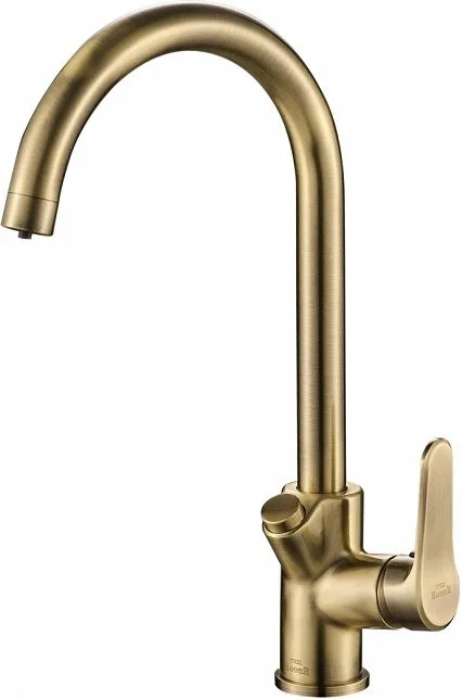 Смеситель для кухни Steel Hammer SH 901 BRONZE Sancos — официальный сайт