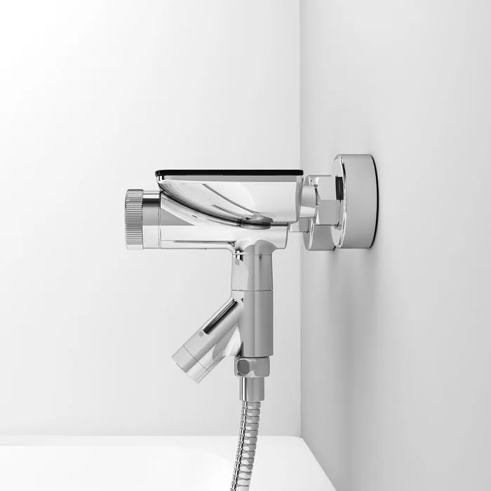 Смеситель для ванны с душем IDDIS Shelfy SHESBBTi02WA, хром Sancos — официальный сайт