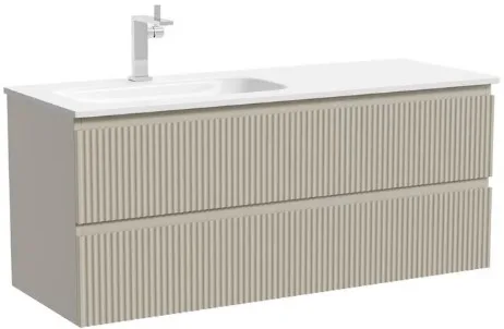 Тумба под раковину Sancos Snob R 120 подвесная Beige soft (капучино), SNR120LCE Sancos — официальный сайт