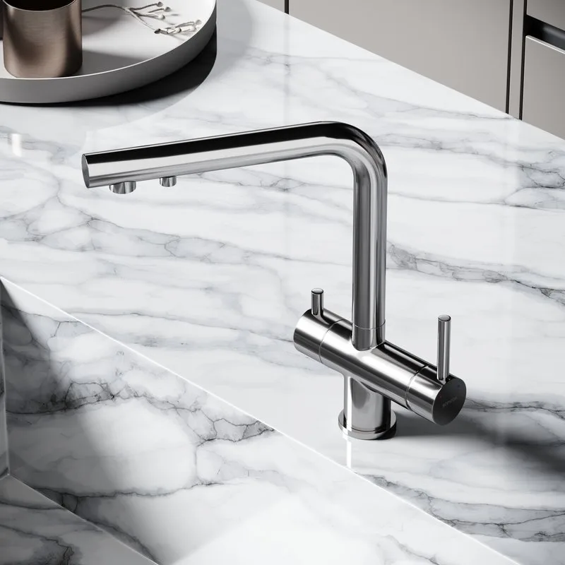Смеситель для кухни Sancos Foster SC4014BN под фильтр, брашированный никель Sancos — официальный сайт