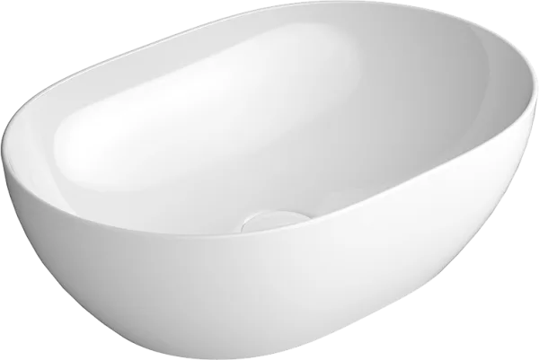 Накладная раковина GSI Pura 50x35, овальная Sancos — Оригинал